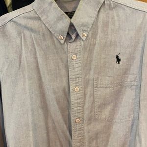 Blue Polo Button Down